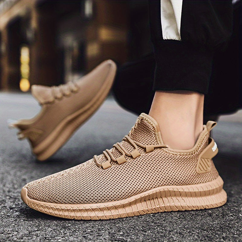 Fashion Trendy Knit Breathable Lightweight Casual Sneakers